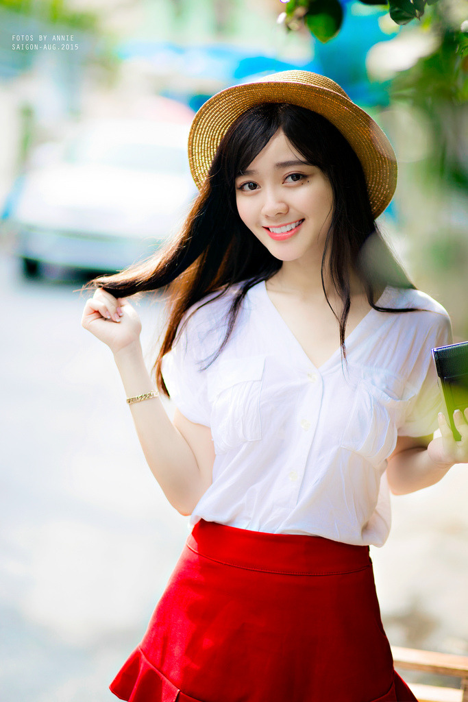 白浆美女